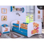Otroška postelja Happy babies Medo 01